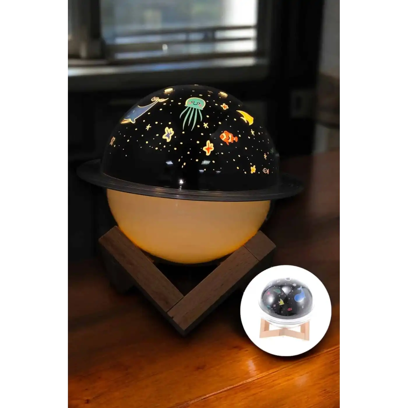 Aromaterapi Hava Nemlendirici Masa ve Gece Lambası