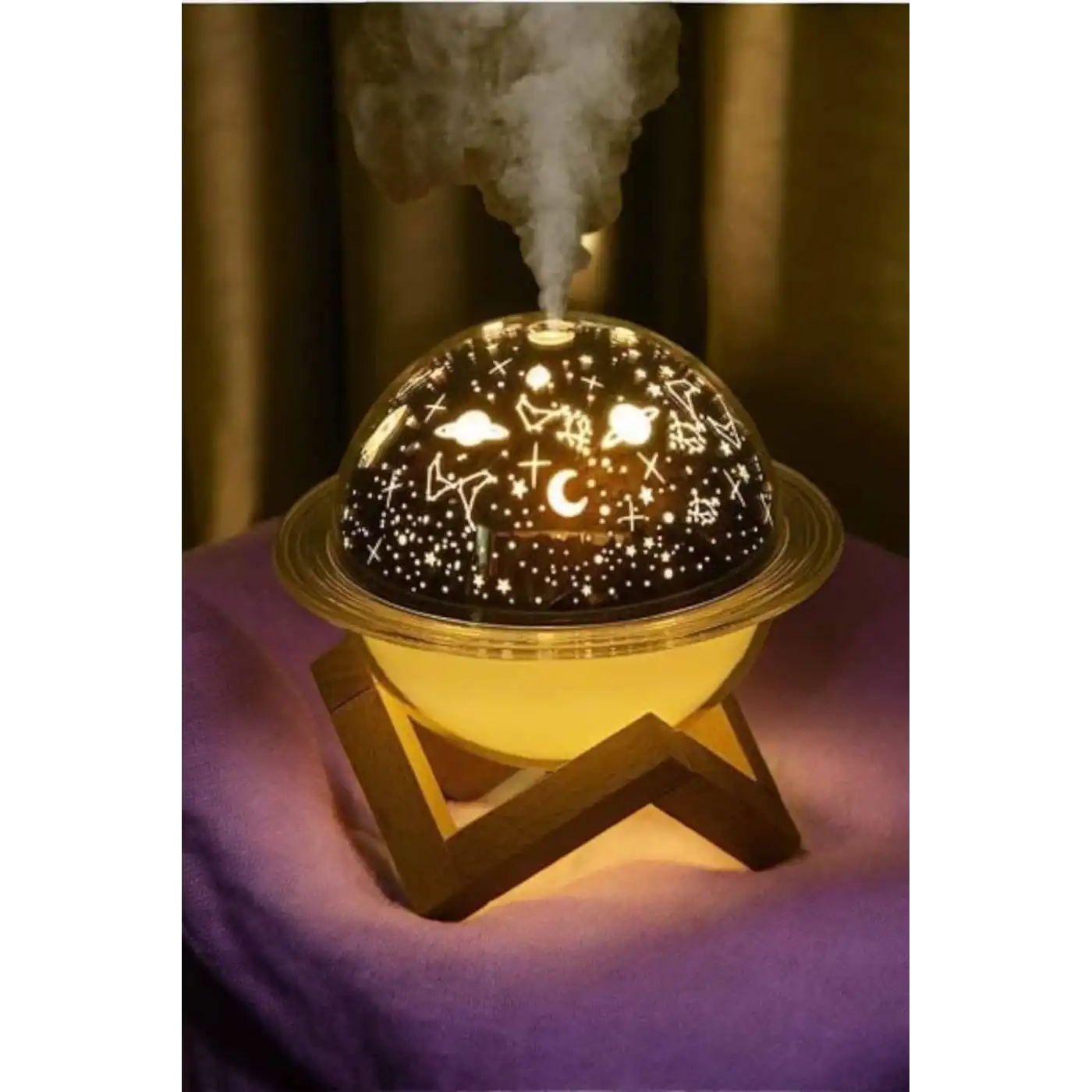 Aromaterapi Hava Nemlendirici Masa ve Gece Lambası