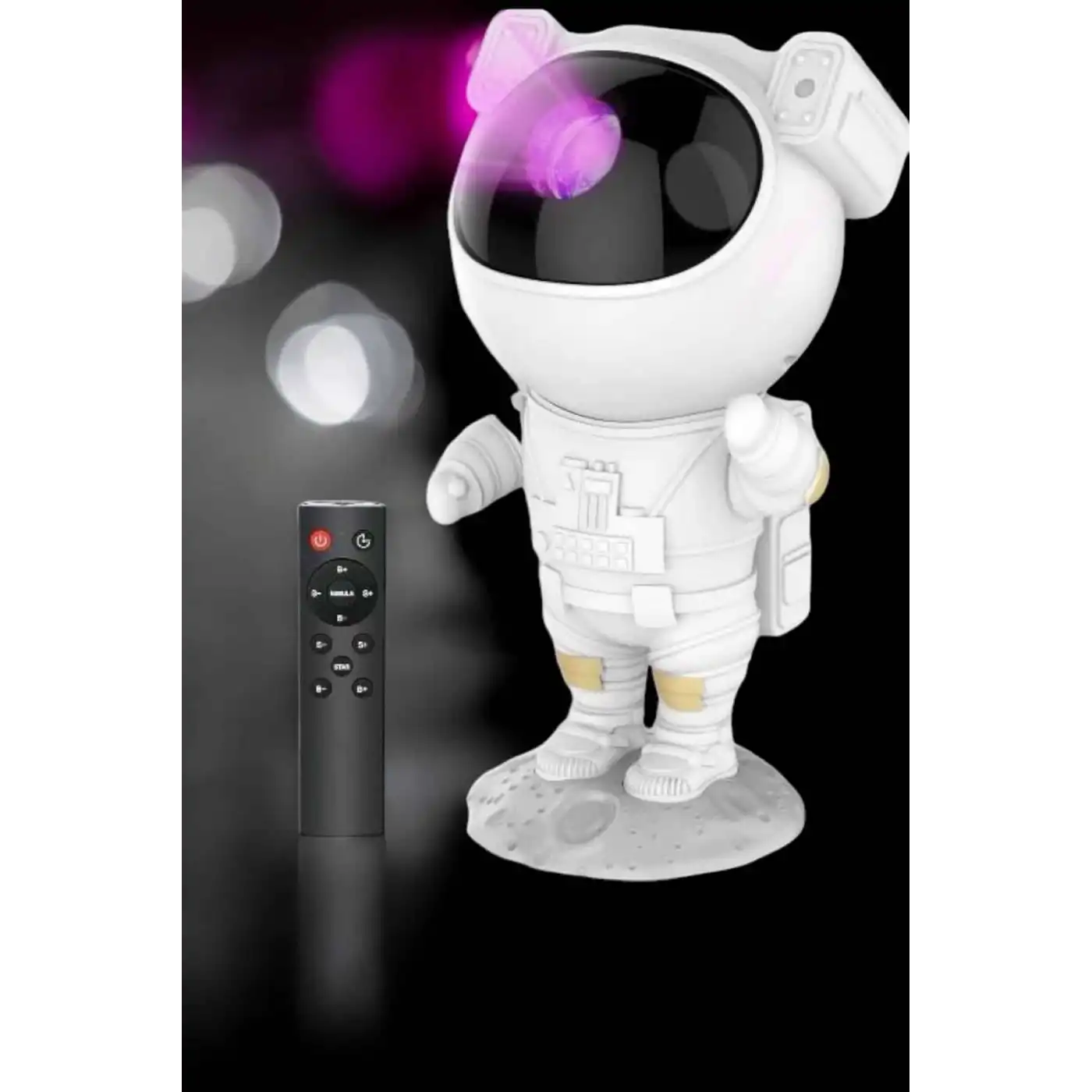 Astronot Bluetooth Hoparlör Gökyüzü Projektör Gece Lambası