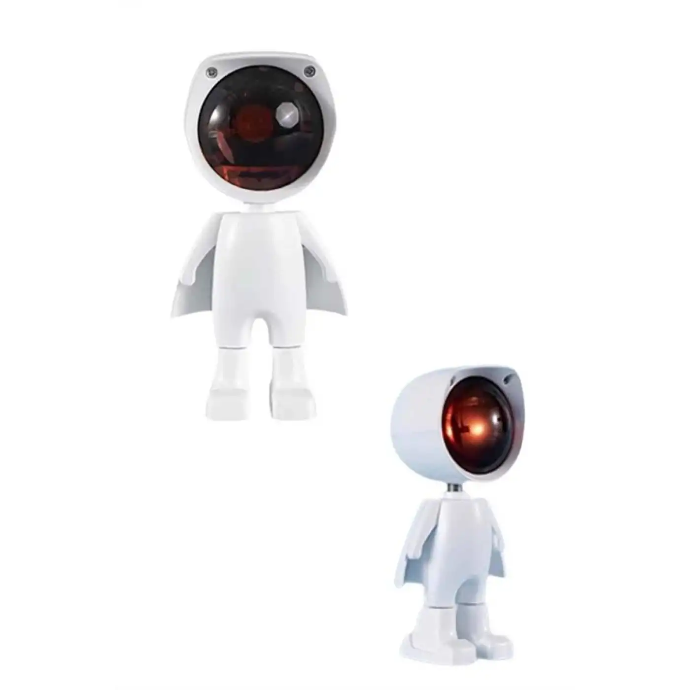 Astronot Işık Projektörü Gökkuşağı Projeksiyon Gece Lambası Hediyelik