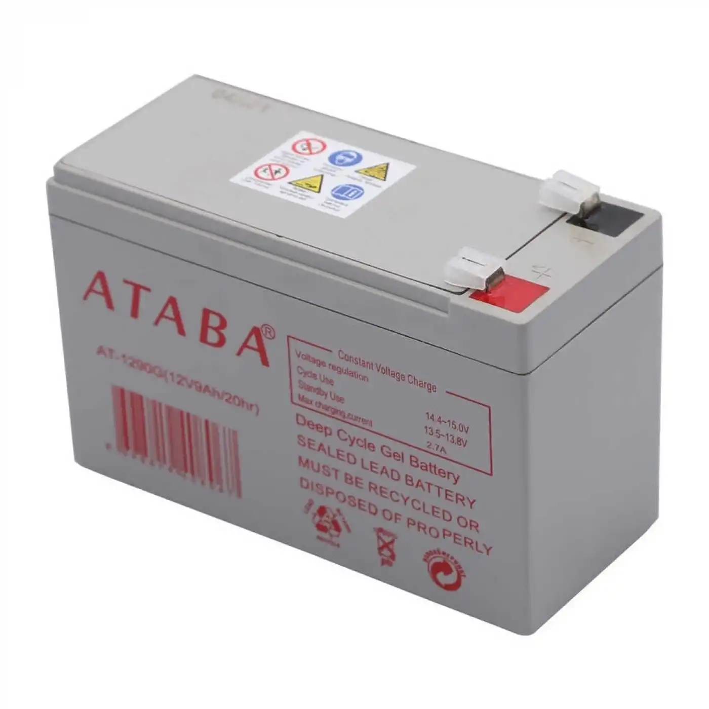 Ataba At-1290 12v 9ah Jel Akü