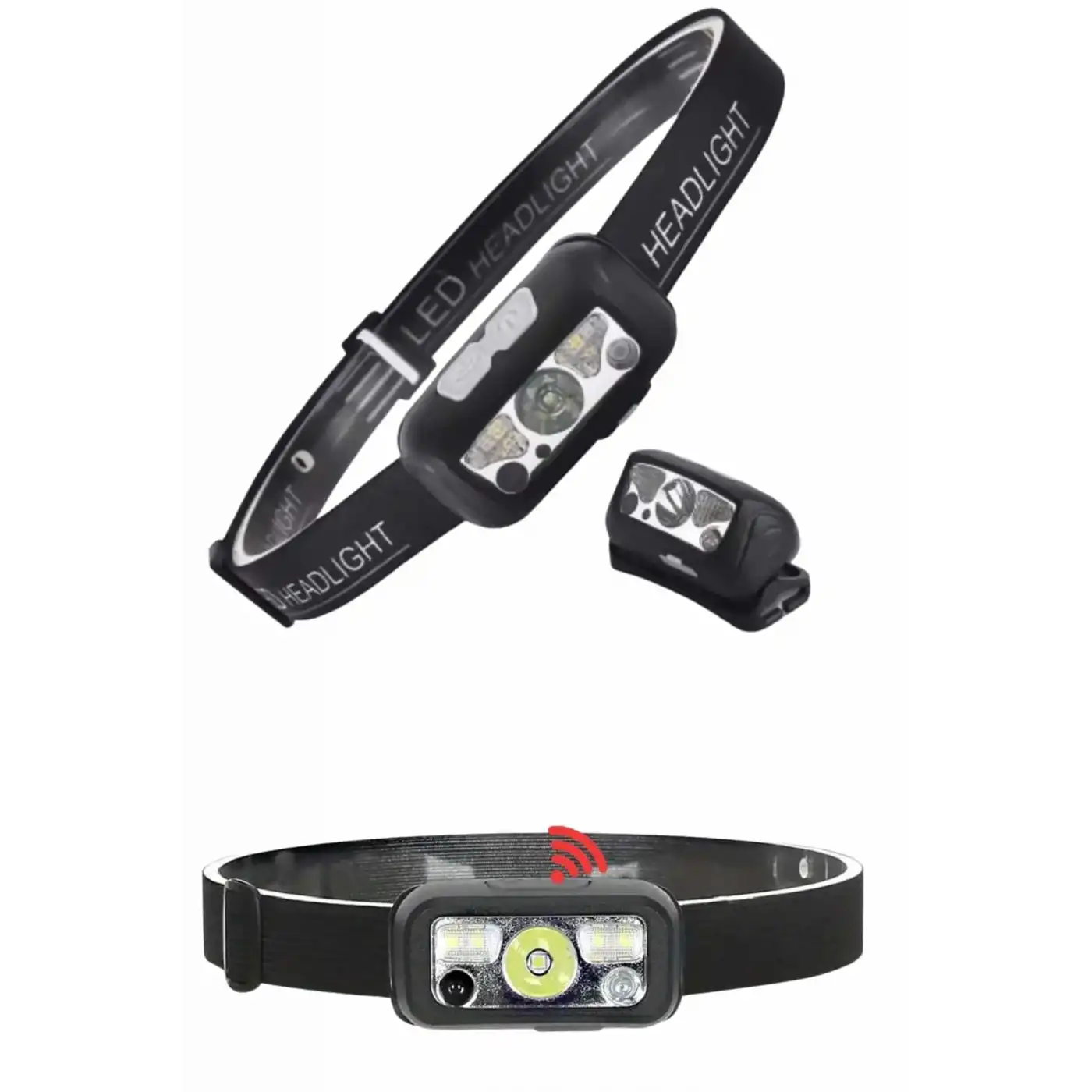 Ayarlanabilir Kafa Lambası Type-C Şarjlı Kompakt Kamp Lambası