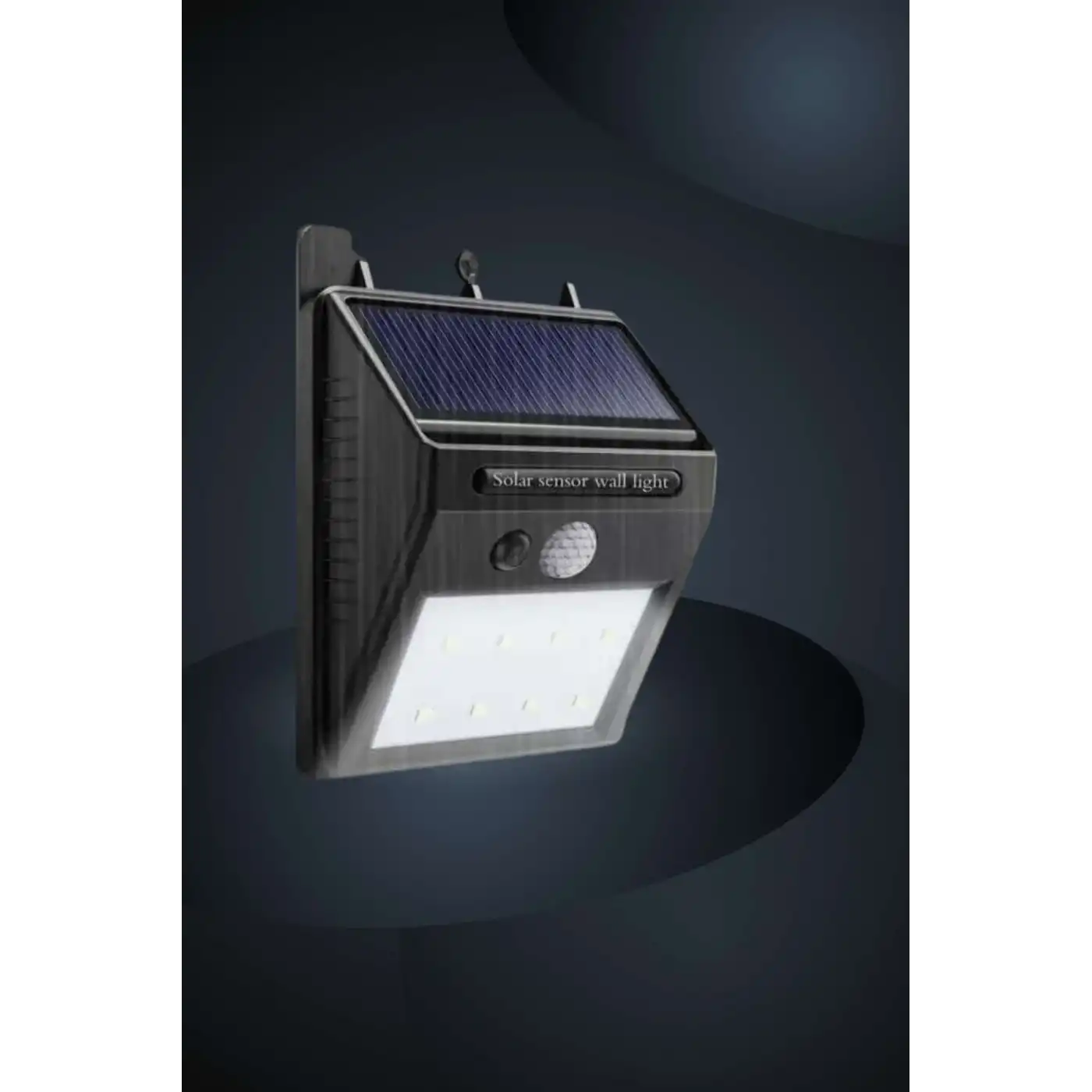 Bahçe Aydınlatma Sensörlü Güneş Enerjili Duvar Lambası 40 Led Işık