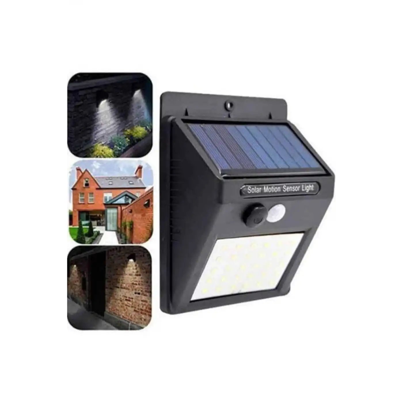 Bahçe Aydınlatması Güneş Enerjili Led Işık Lamba Sensörlü Dekoratif