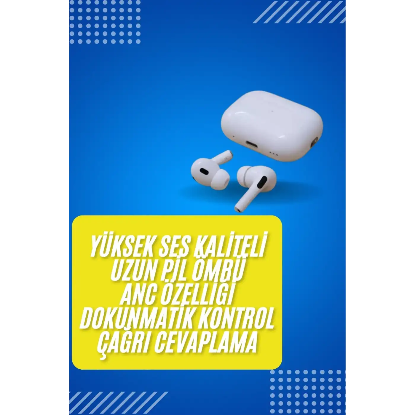 Beyaz Android ve İOS Uyumlu Yüksek Performanslı Uzun Pil Ömrü Yeni Nesil