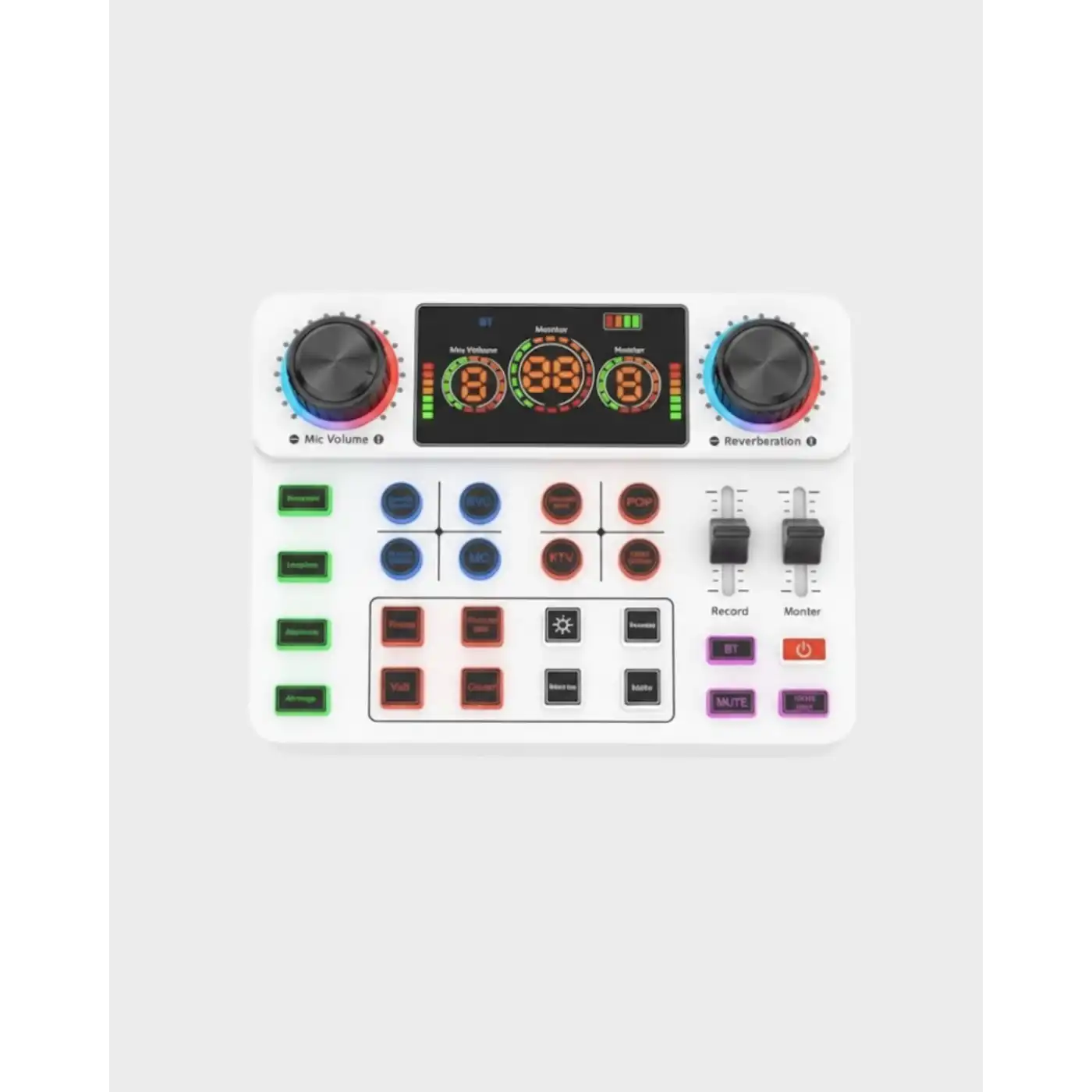 Bluetooth Bağlantılı Karaoke ve Yayın Ses Kontrol Ünitesi