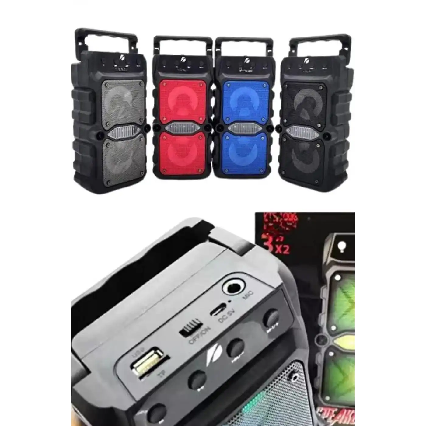 Bluetooth Hoparlör  Güçlü Ses Kaliteli Kesintisiz Kablosuz