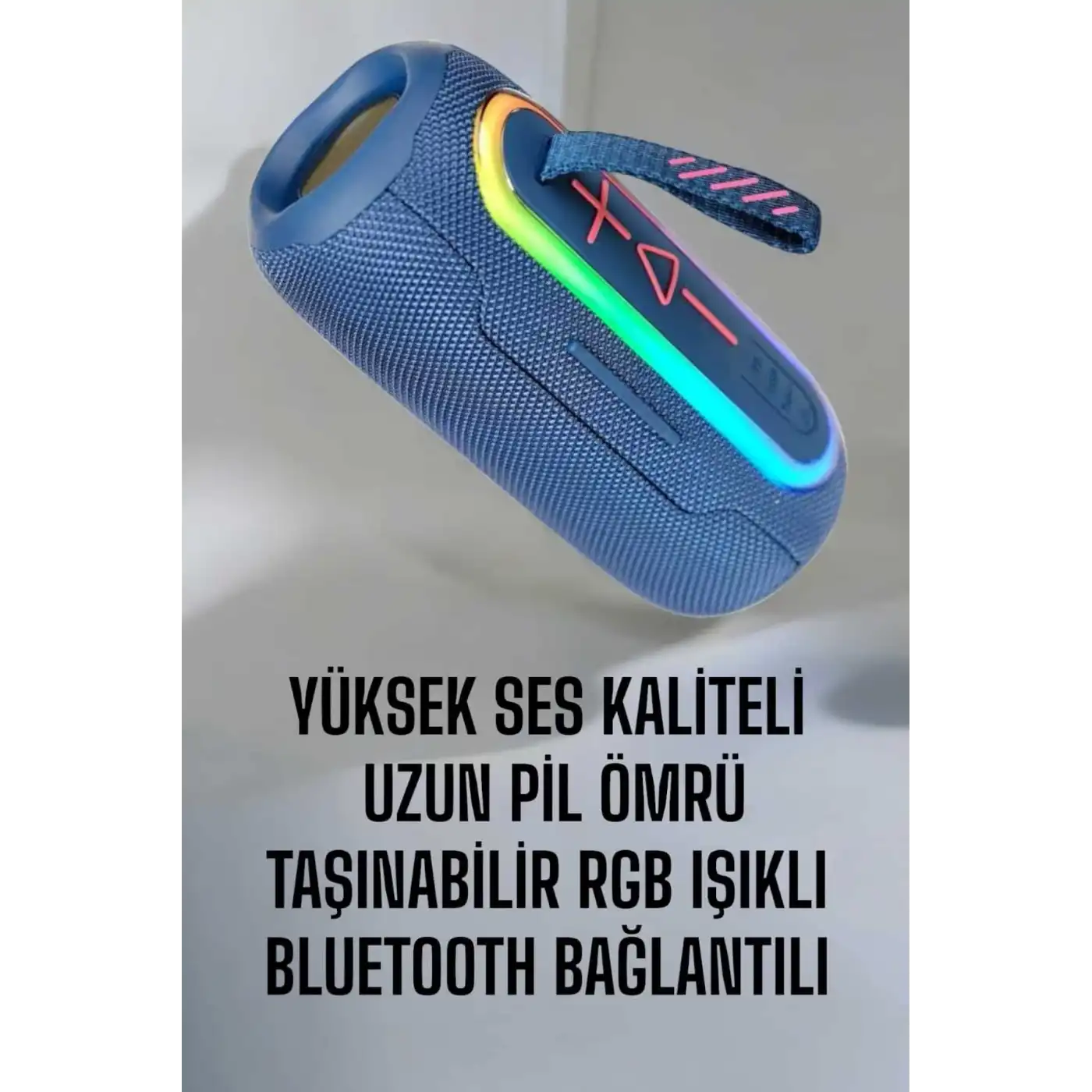 Bluetooth Hoparlör Kablosuz Yüksek Ses Kaliteli Şarj Edilebilir