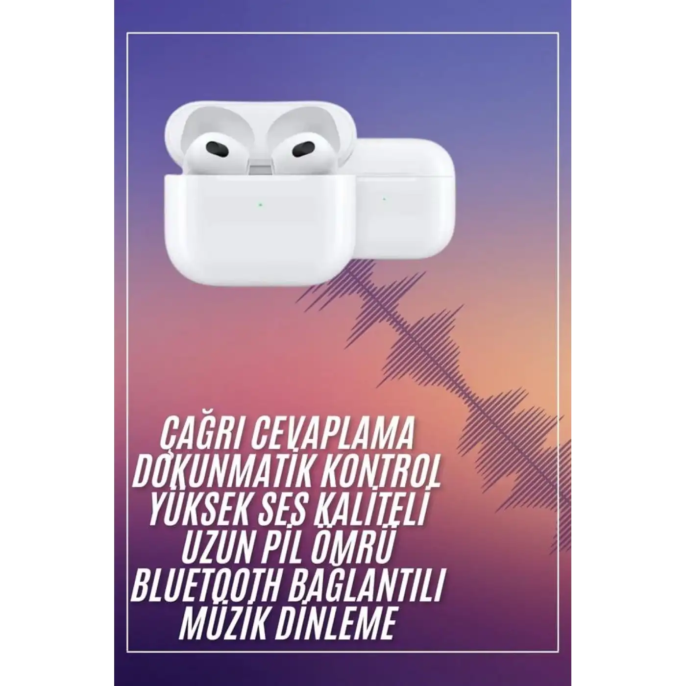 Bluetooth Kulaklık 3. Nesil Ios Android Uyumlu Yeni Nesil Wireless Charge