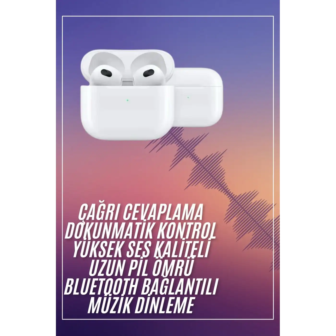 Bluetooth Kulaklık 3. Nesil Ios Android Uyumlu Yeni Nesil Wireless Charge