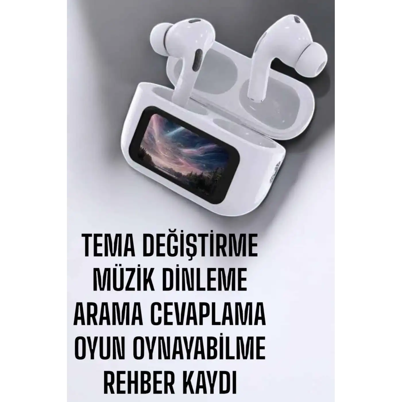 Bluetooth Kulaklık Kulakiçi Güçlü Ses Kaliteli Sesli Asistan