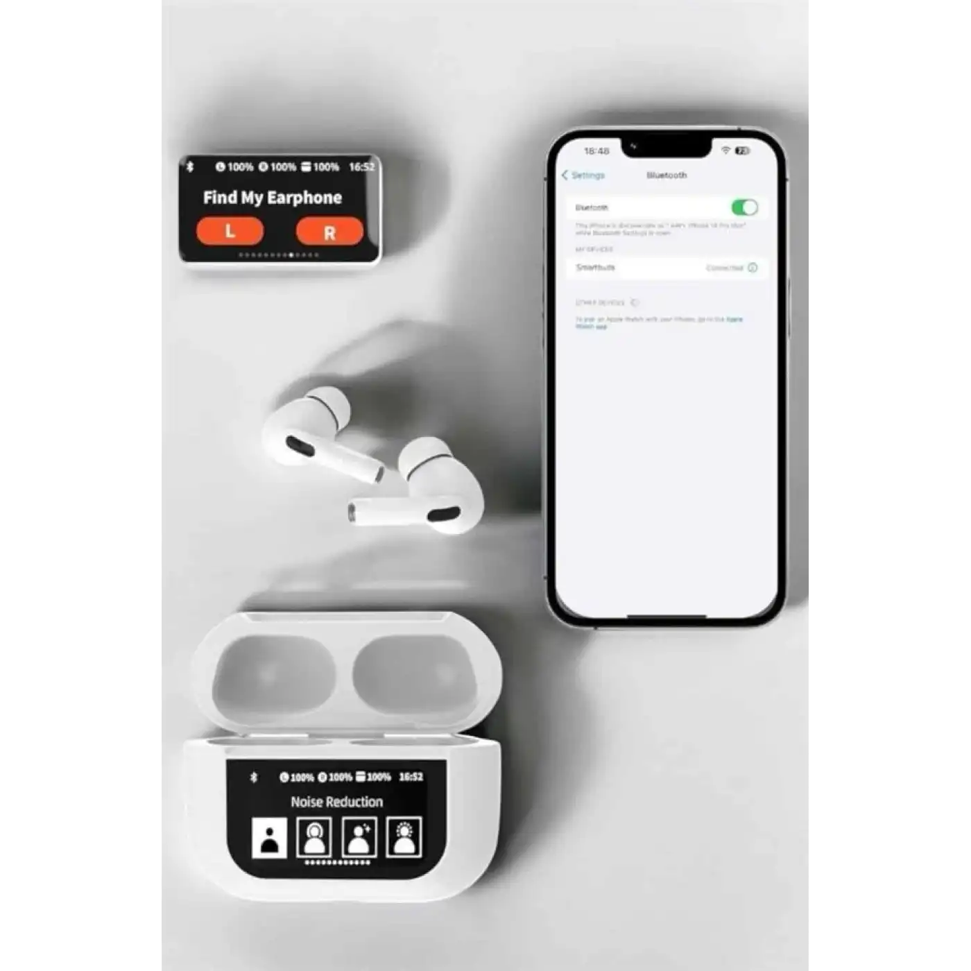Bluetooth Kulaklık Kulakiçi Güçlü Ses Kaliteli Sesli Asistan