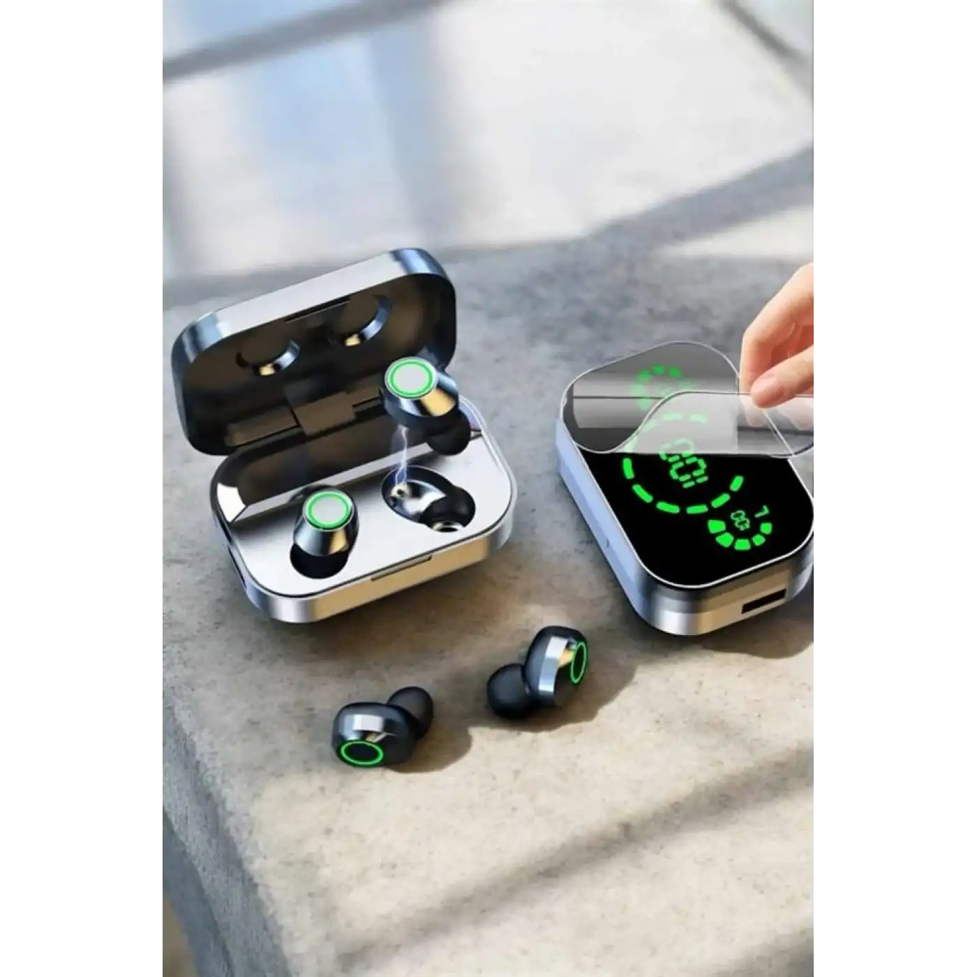 Bluetooth Kulaklık Mikrofonlu Dokunmatik Kontrol ANC Özelliği