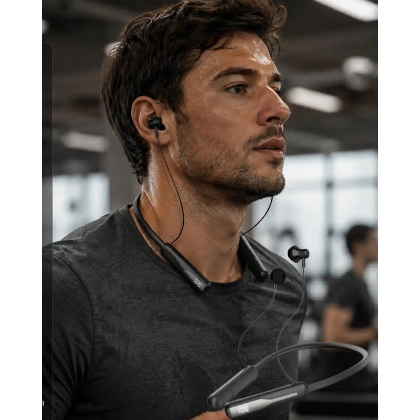 Boyun Askılı Bluetooth Kulaklık Extra Bass ve Ses Değiştirme Modlu