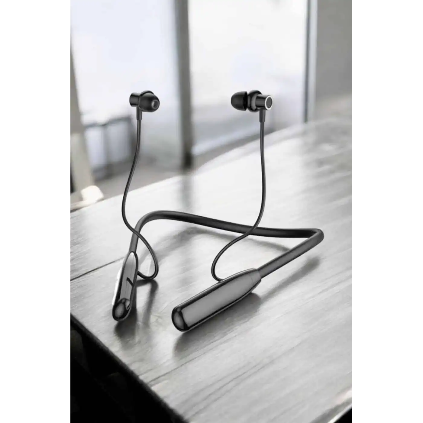 Boyun Bantlı Bluetooth Kulaklık Yüksek Ses Kaliteli 100 Saat Kulaklık