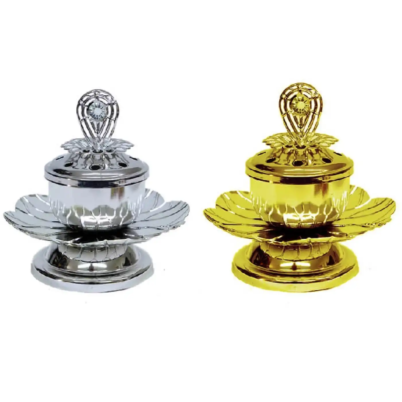 Buhurdanlık Metal Çiçek Model