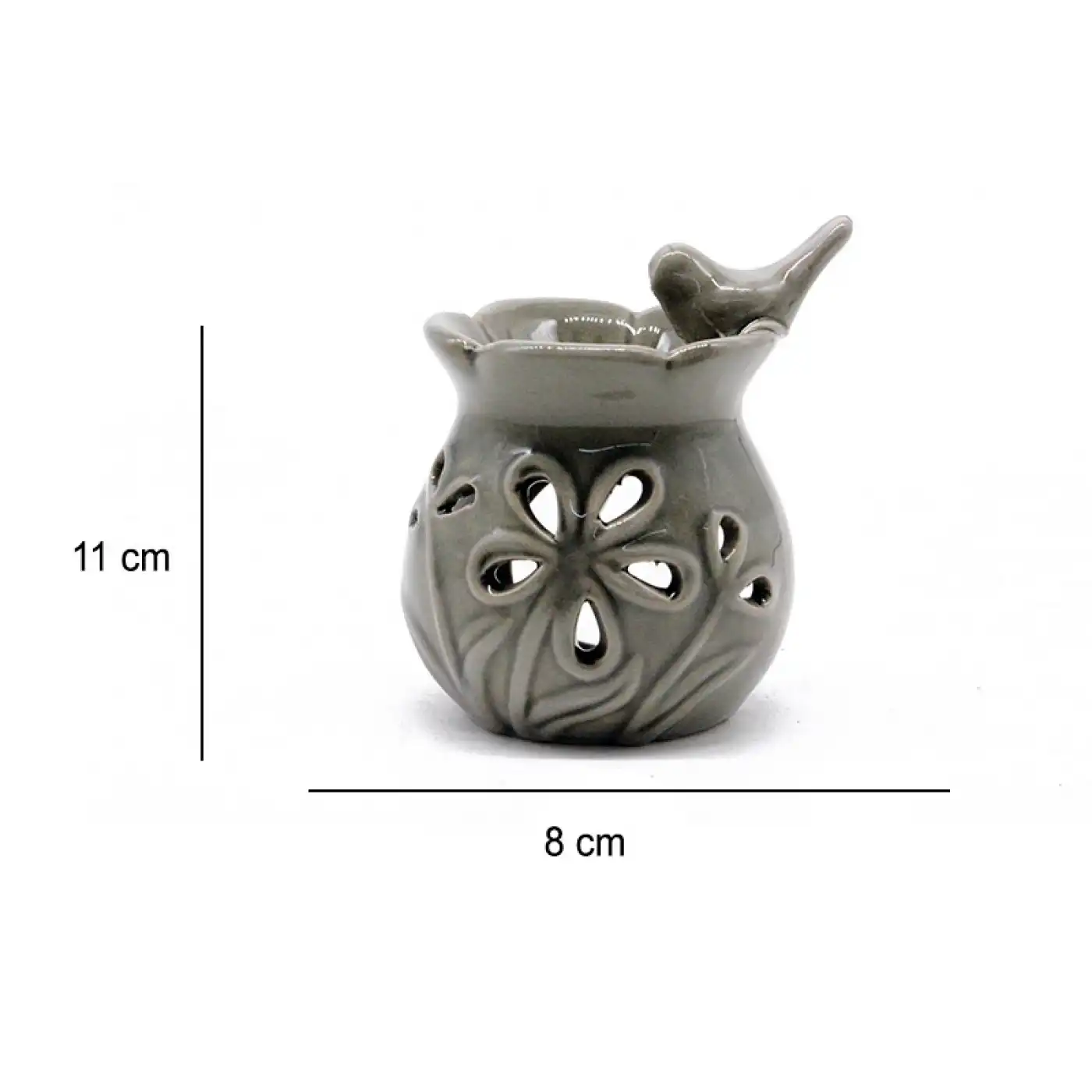 Buhurdanlık – Seramik Kuş Figürlü Dekoratif Esanslık