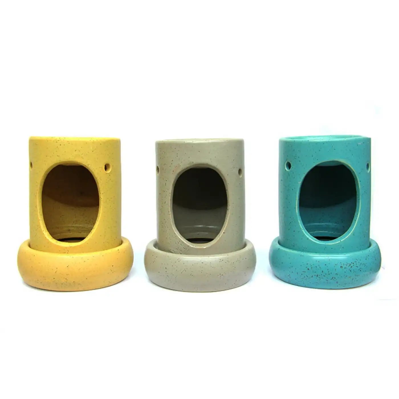 Buhurdanlık Seramik Modern Manzara Resimli