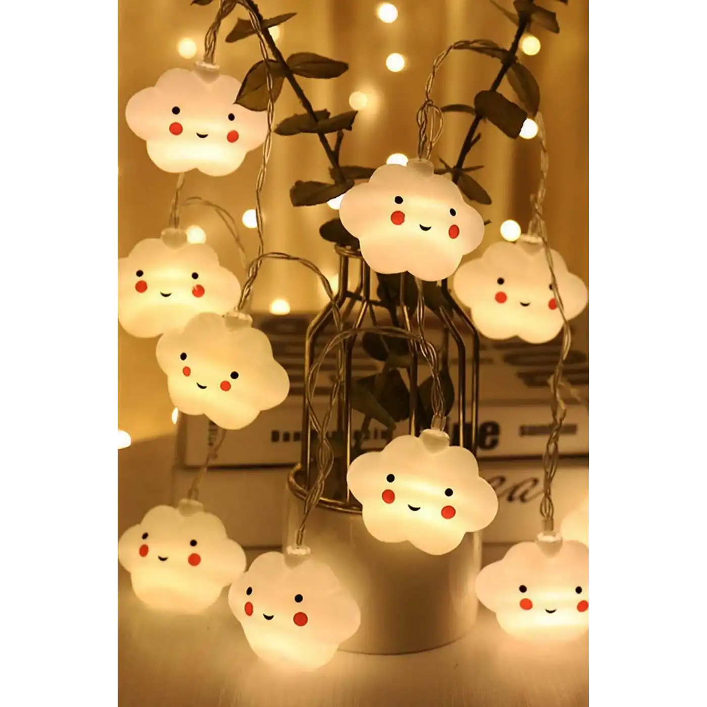 Bulut Şeklinde Led Şerit Lamba 12 Adet