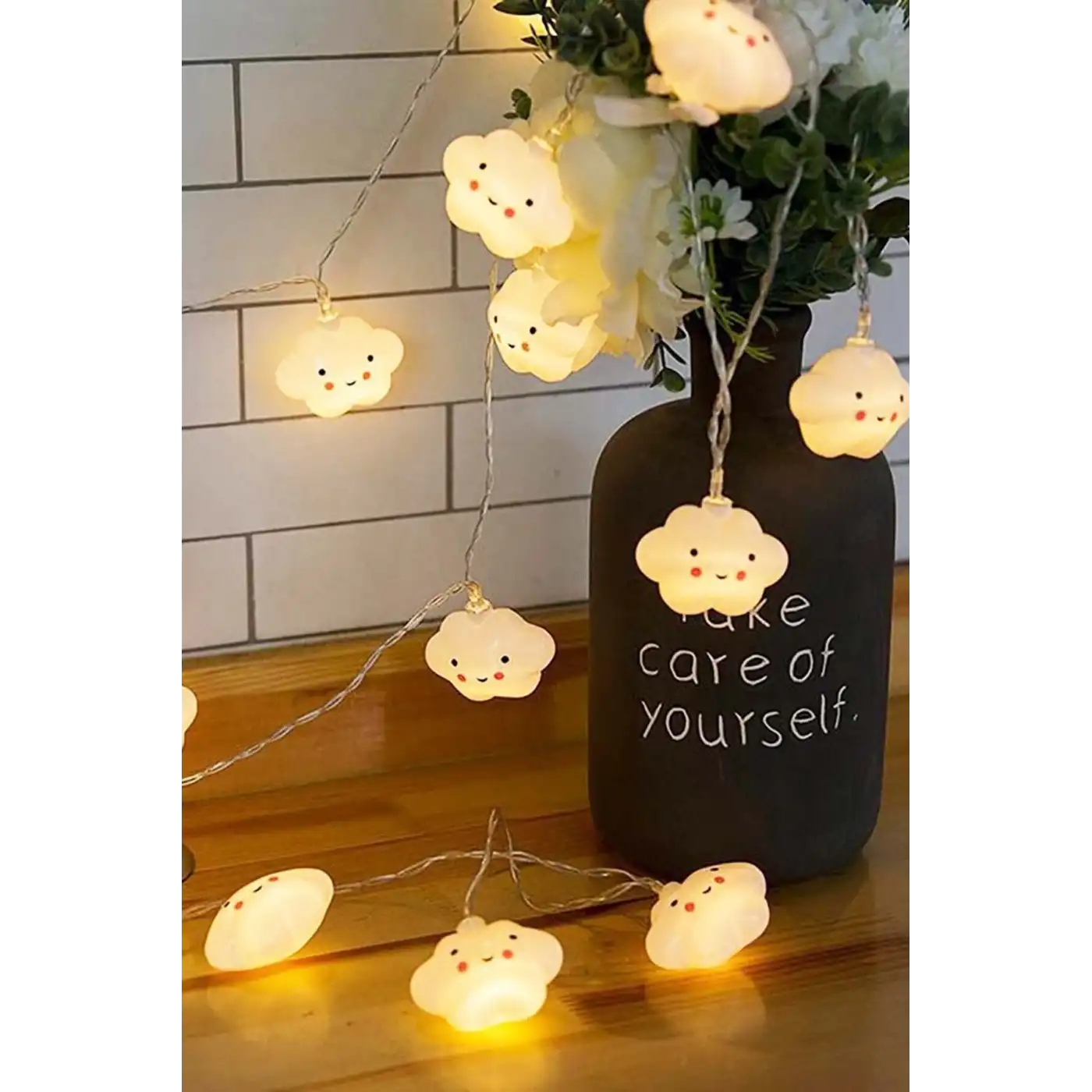 Bulut Şeklinde Led Şerit Lamba 12 Adet