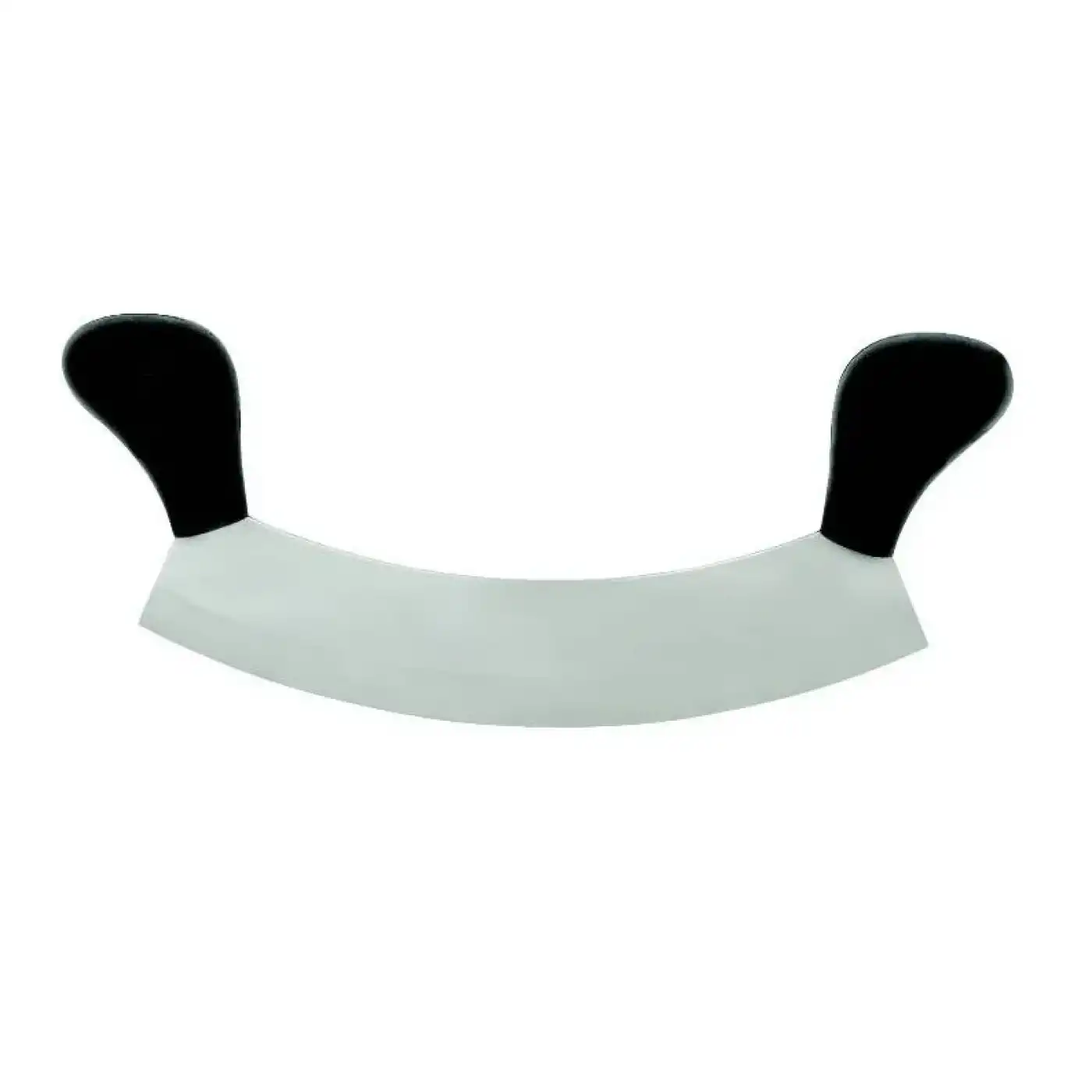 Bursa Paslanmaz Çift Saplı Pizza Satır, Zırh Bıçağı 25 Cm