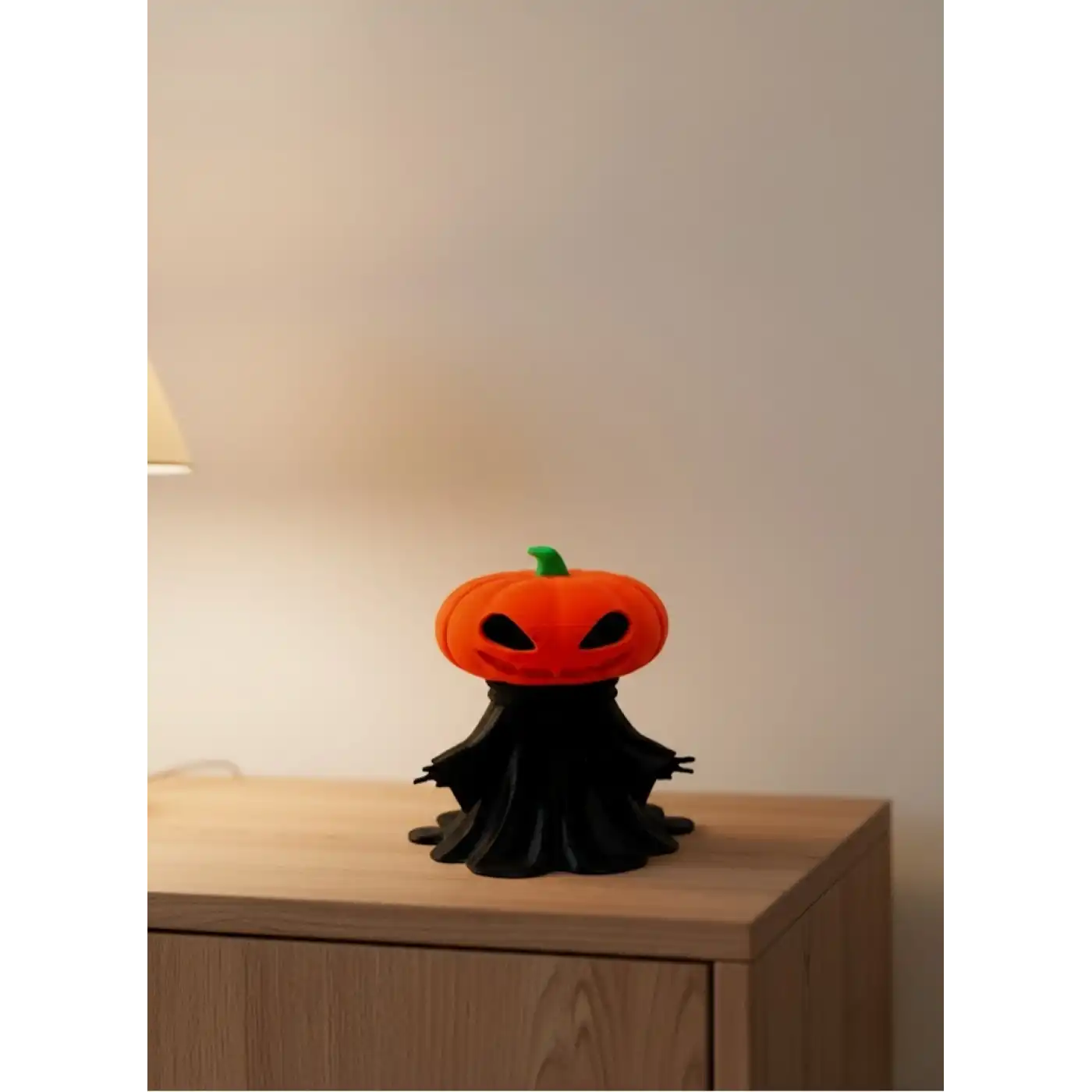 Cadılar Bayramı Temalı Balkabağı Figür 9cm Dekor Objesi