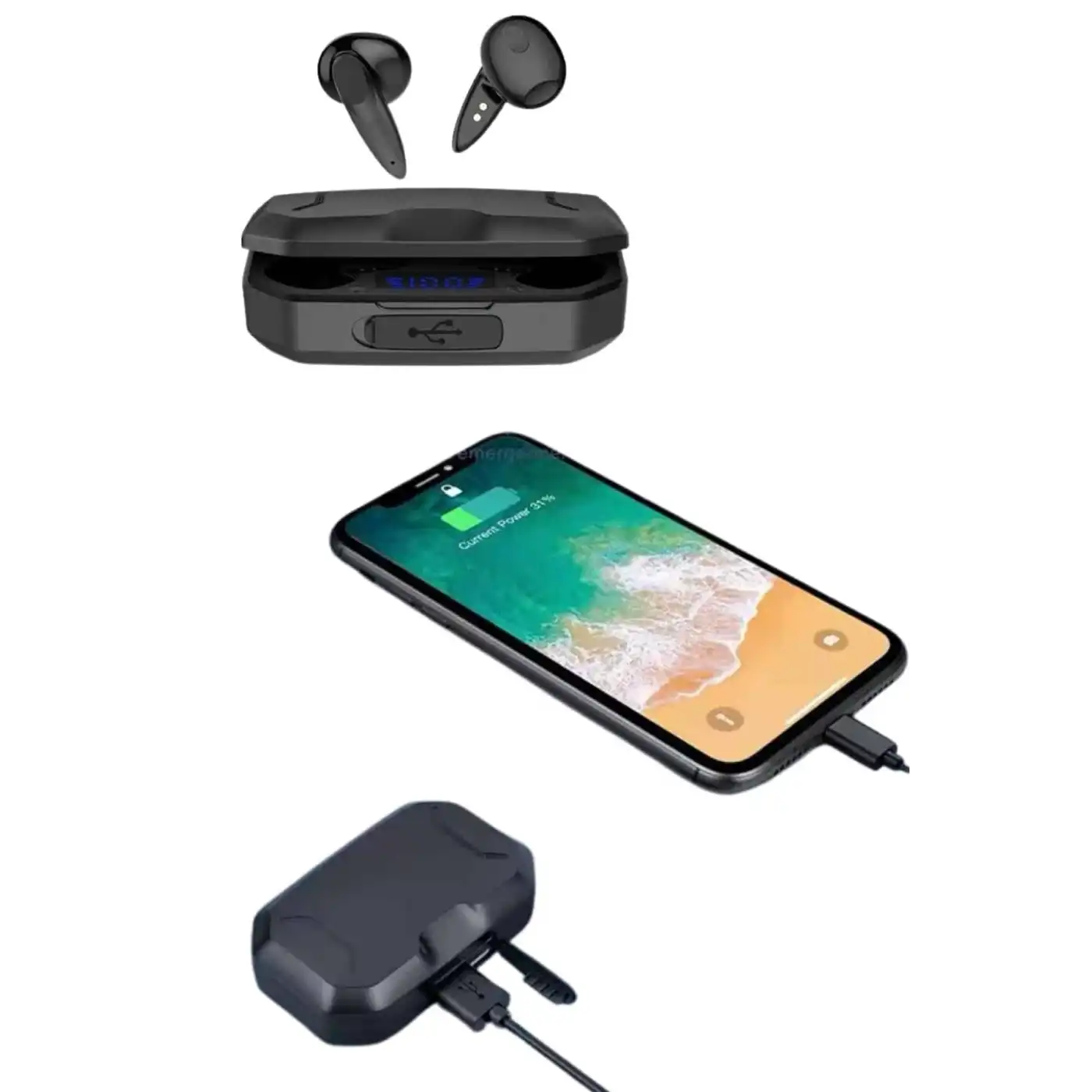 Çağrı Cevaplayabilen Akıllı Saat 5.2 Bluetooth Bağlantılı Kulaklık Yeni Nesil