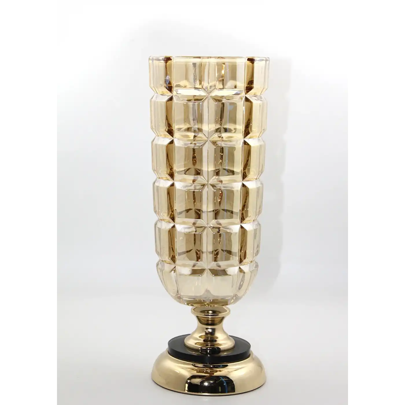 Cam Şamdan Tekli Model 4