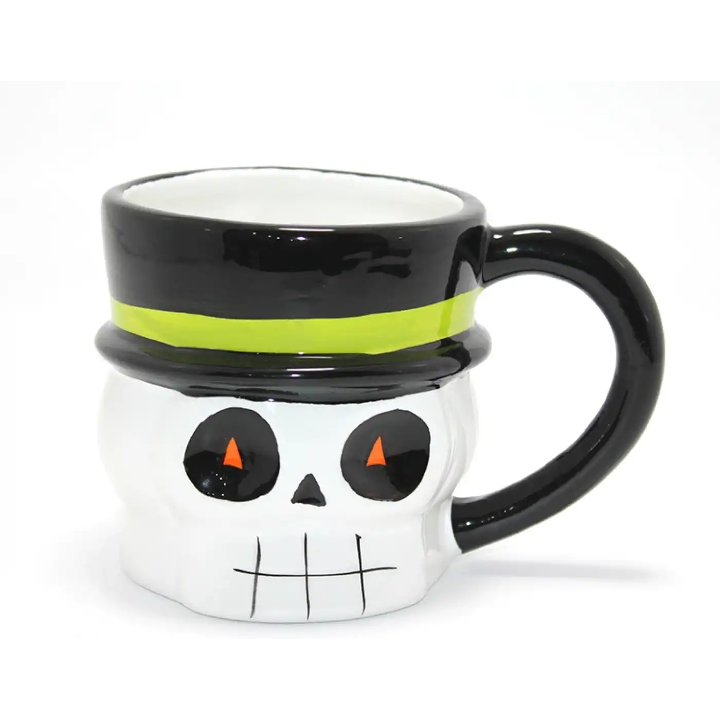 Centilmen İskelet 3D Kabartmalı Kupa Bardak