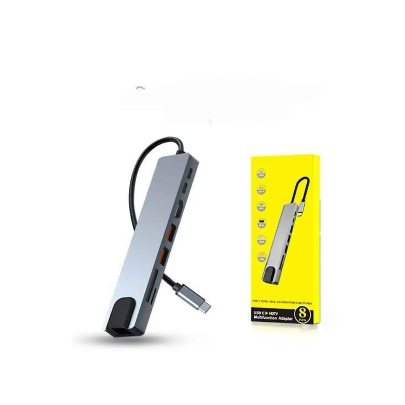 Çevirici Dönüştürücü Adaptör Macbook 3 In 1 Type-C To Hdmı USB 3.0