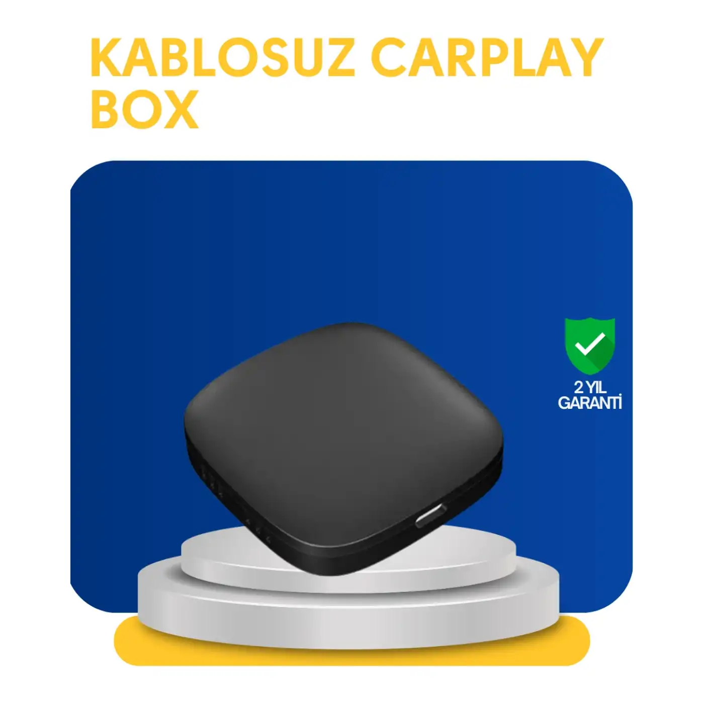 Çift Bant WiFi Android Auto Kablosuz Bağlantı Cihazı