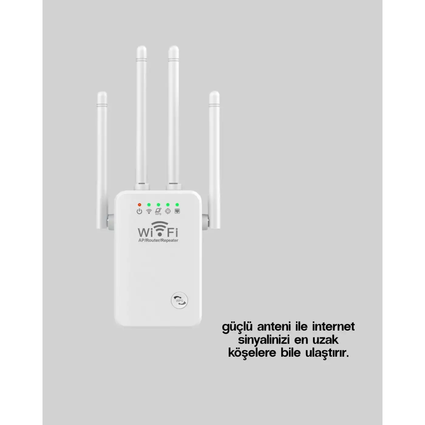 Çift Bantlı Otomatik Kurulum WiFi Repeater Menzil Genişletici