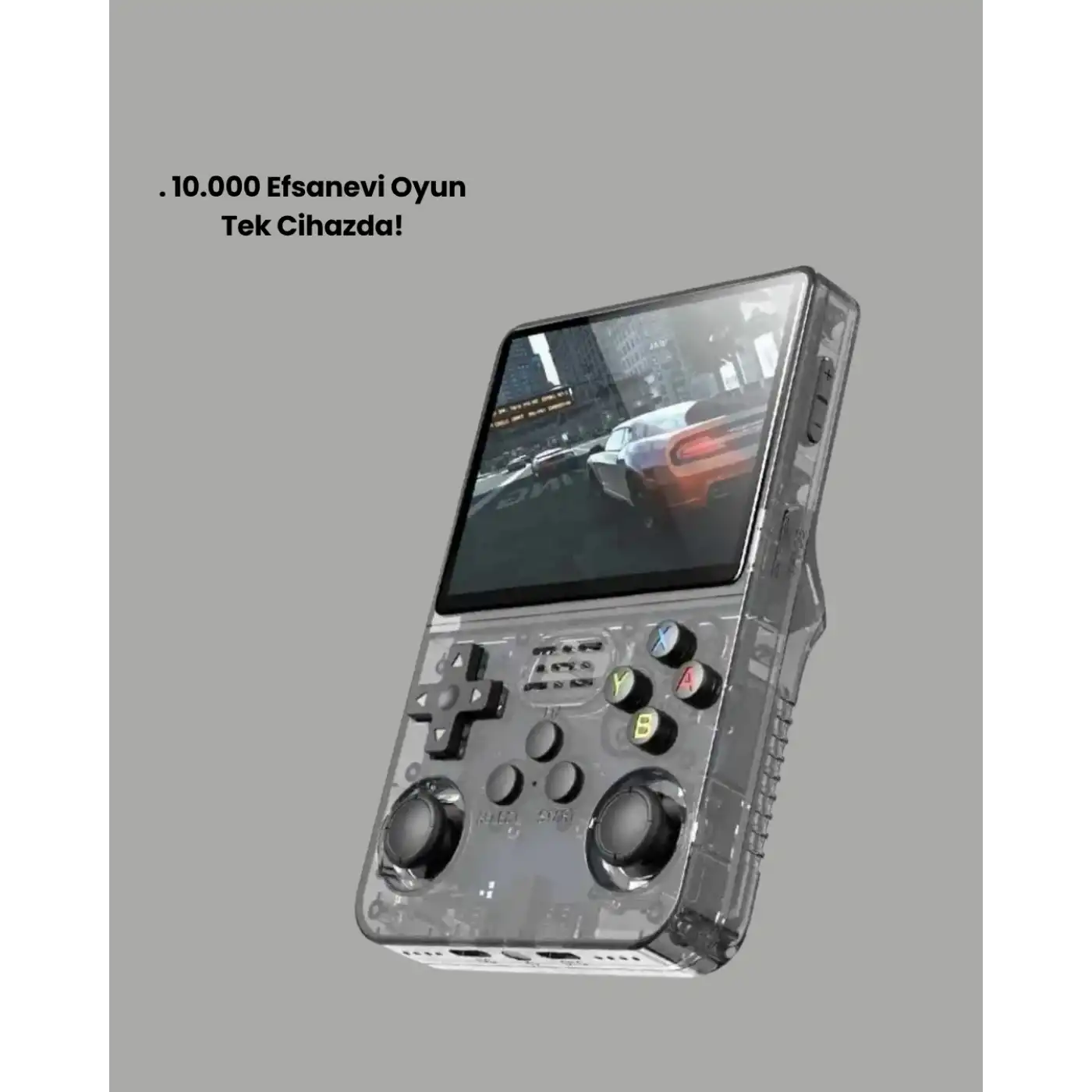 Çift Joystickli Retro Oyun Konsolu 2500mAh Bataryalı