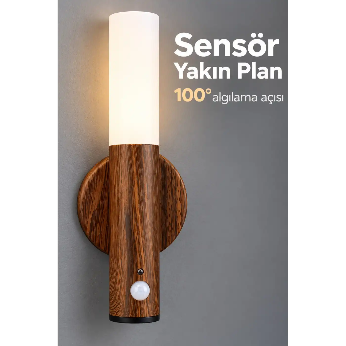 Çift Taraflı Bantlı Şarjlı LED Duvar Lambası