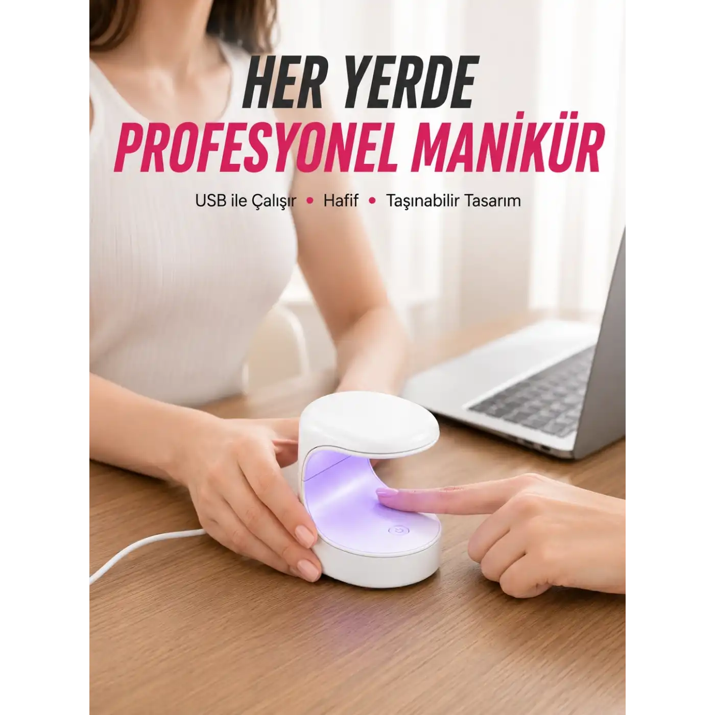 Cilt Dostu Işık Teknolojili Kurutucu – Güvenli ve Konforlu Kullanım Yeni Nesil