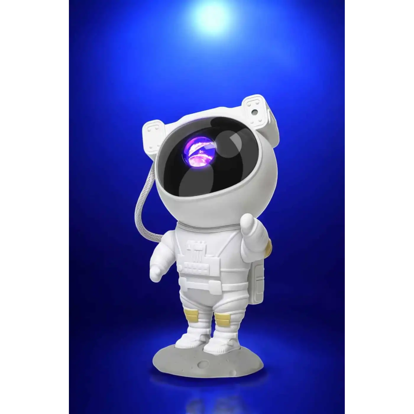 Çocuklara Özel Projeksiyon Astronot Lamba Speaker Sevimli