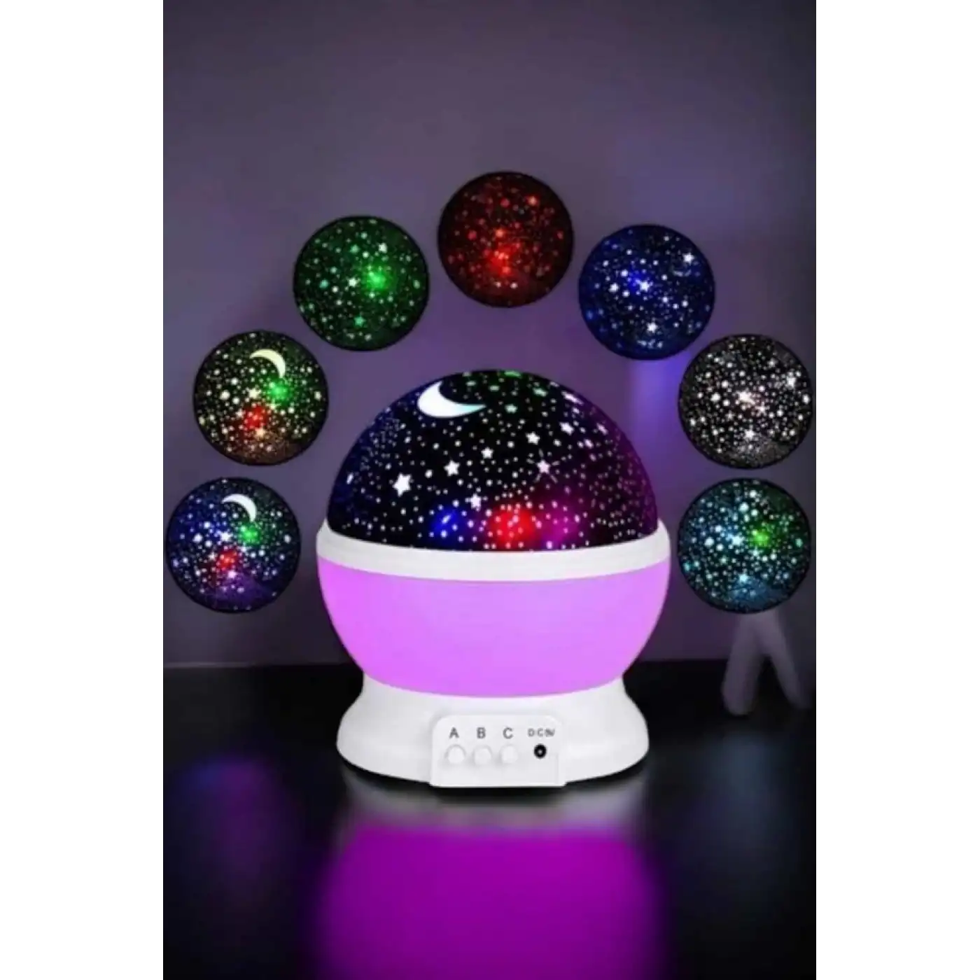 Çocuklara Özel Yıldızlı Gece Lambası