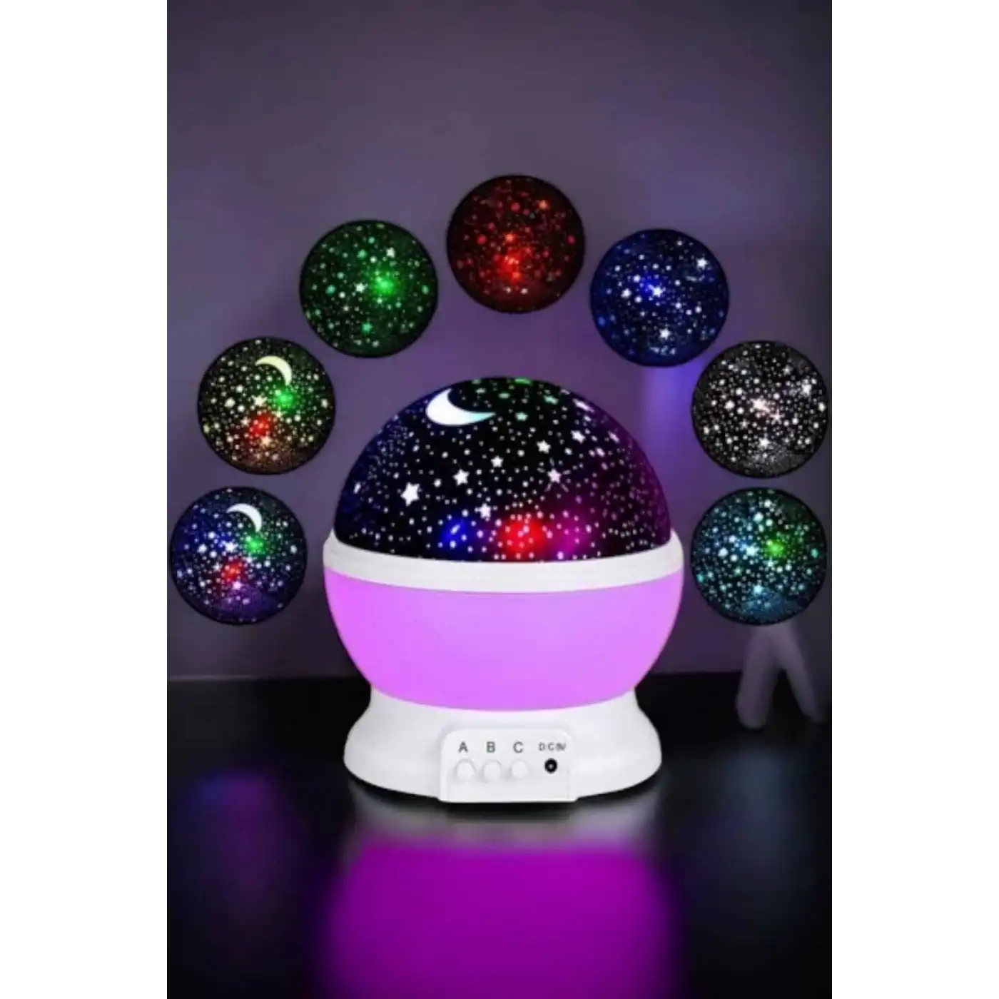 Çocuklara Özel Yıldızlı Gece Lambası