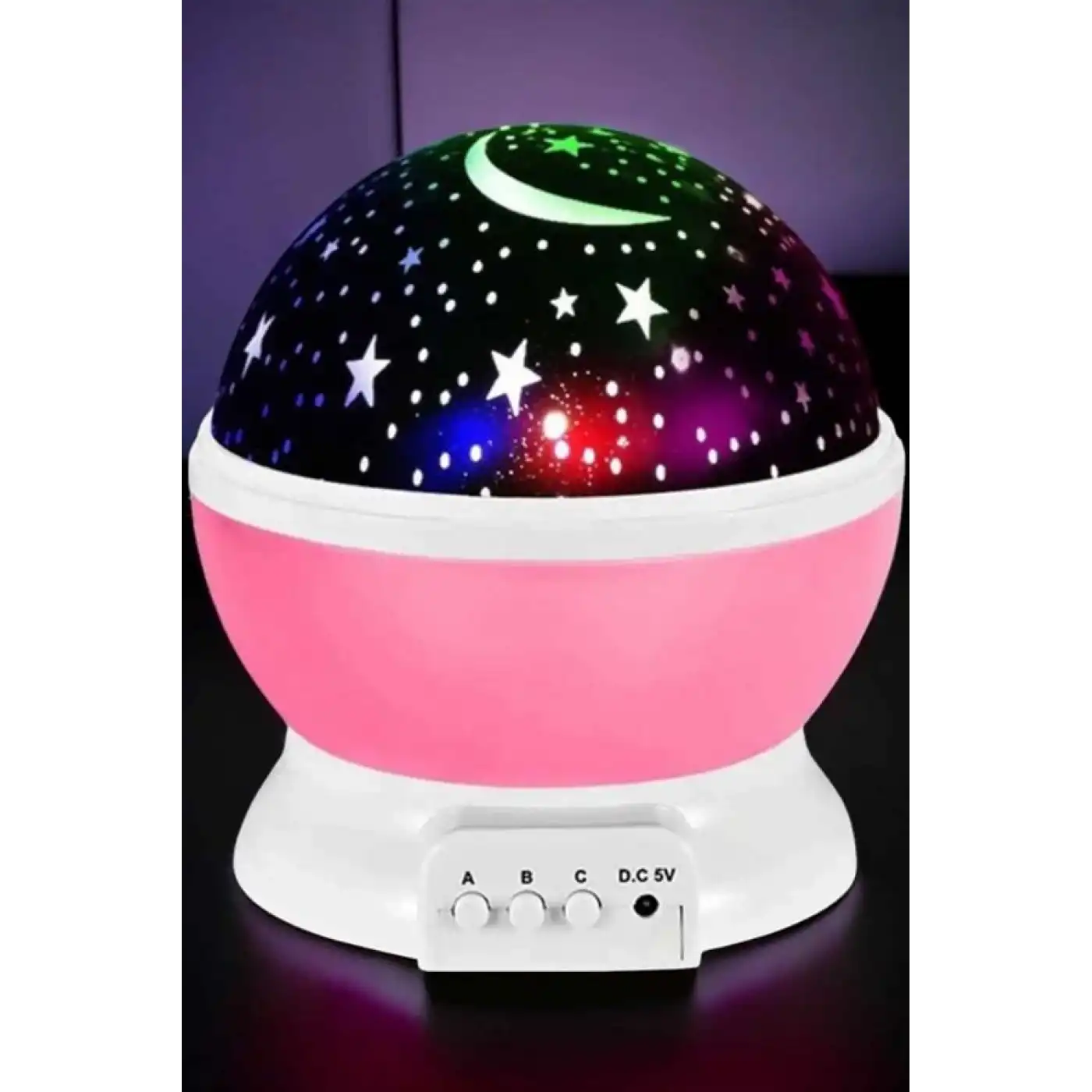 Çocuklara Özel Yıldızlı Gece Lambası