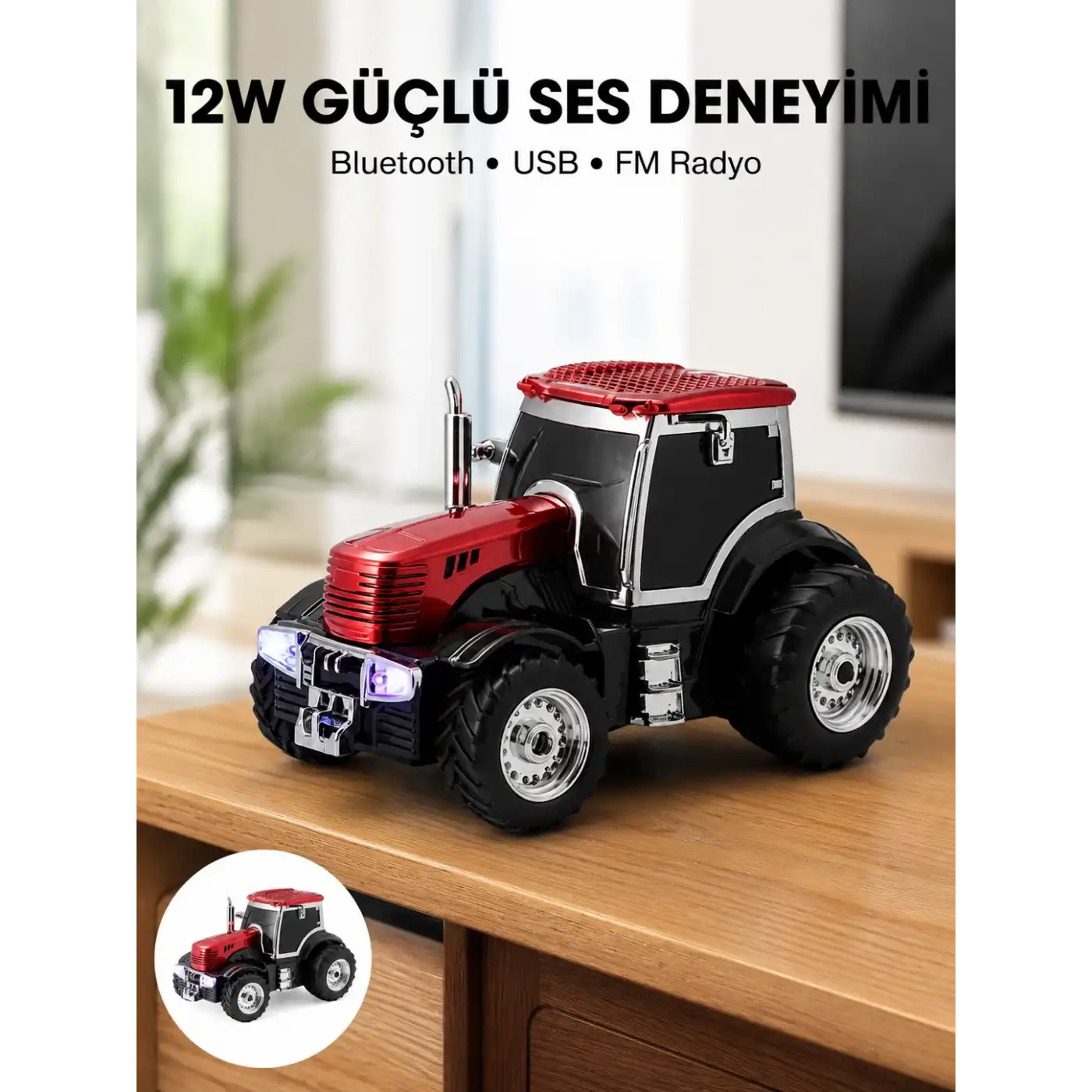 Çoklu Bağlantı Seçenekli Kablosuz Bluetooth Hoparlör