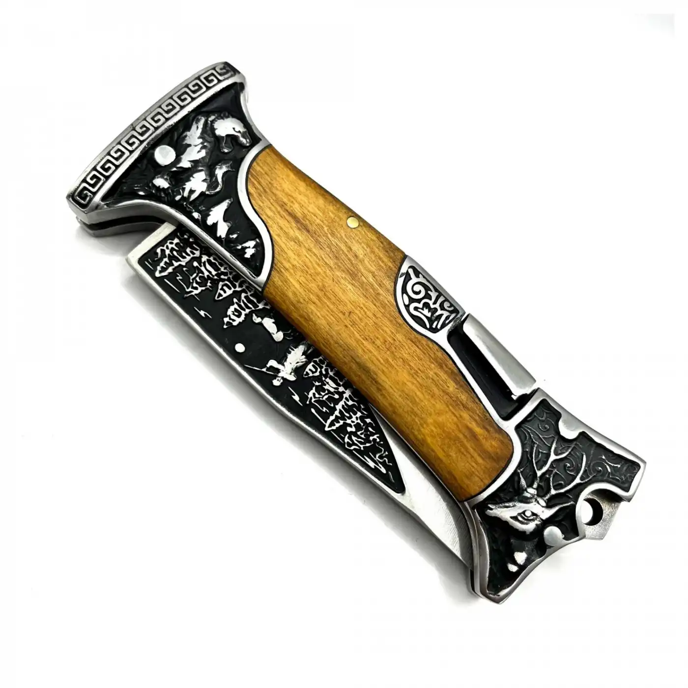 Company A-3188-c Geyik İşlemeli Bıçak