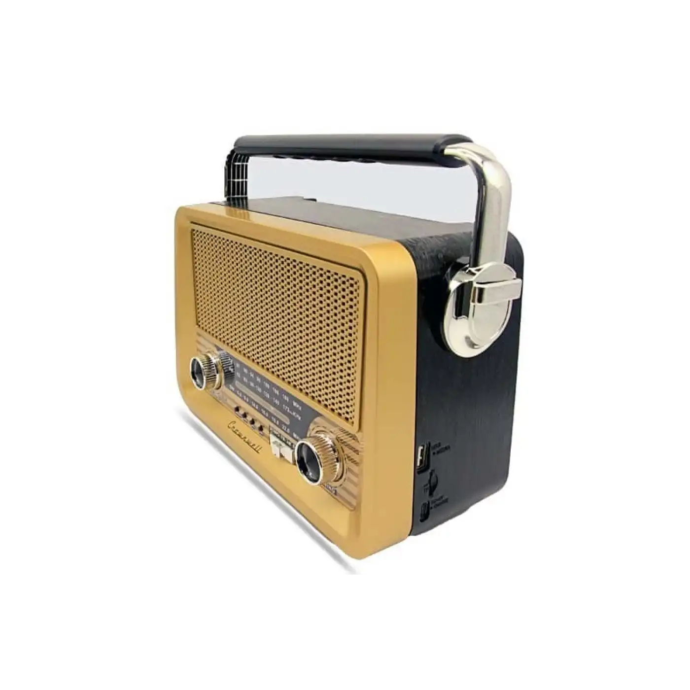 Crownwell Nostaljik Bluetooth Radyo