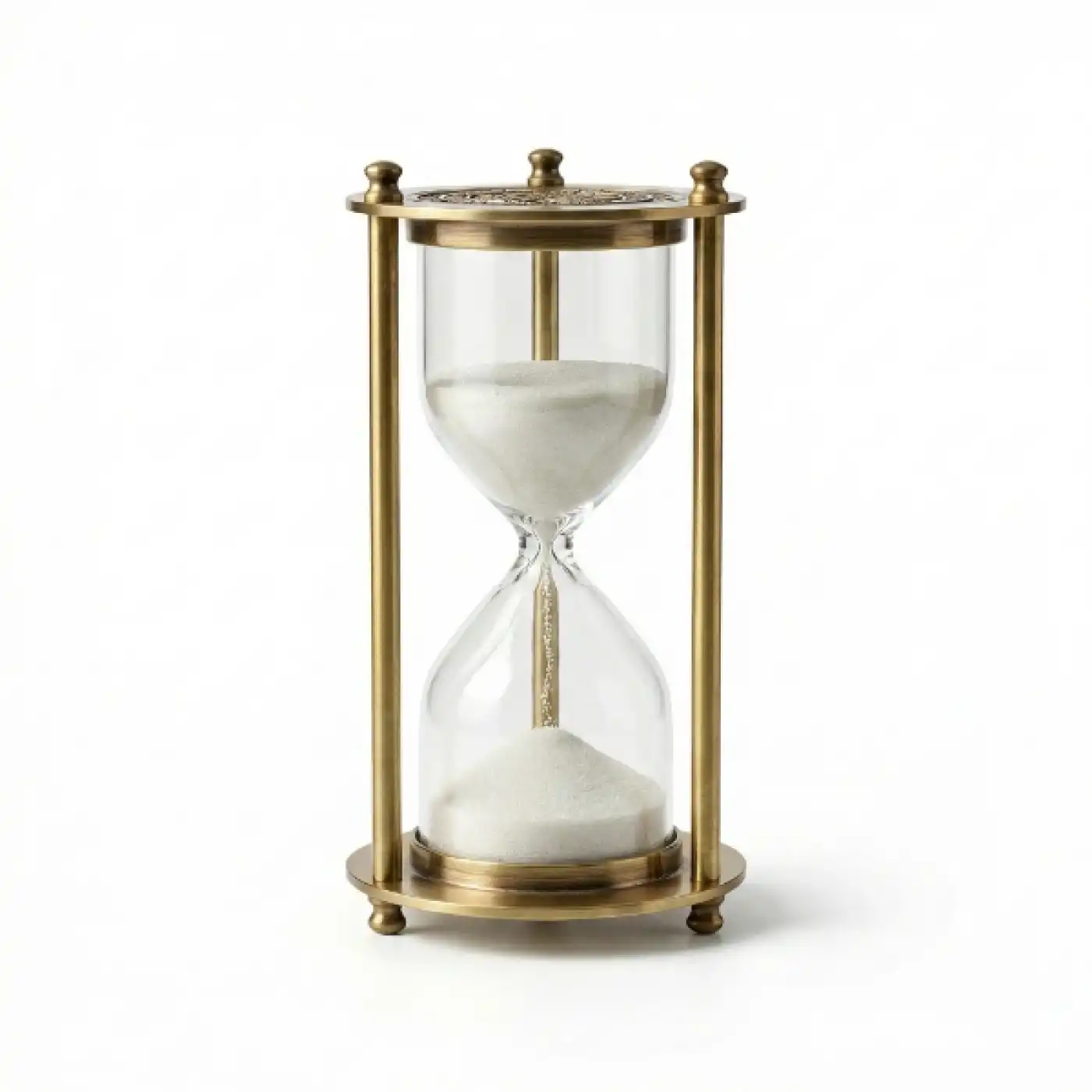 Dekoratif Cam Kum Saati 7x16 cm