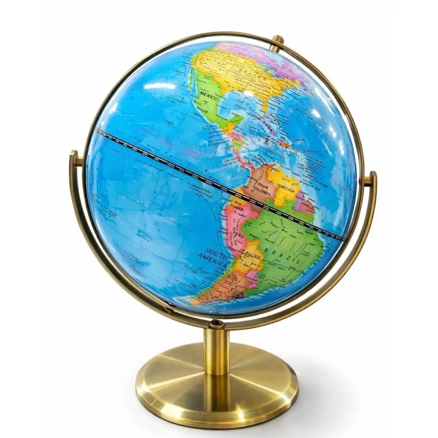 Dekoratif Masa Üstü Dünya Küre Alk5257