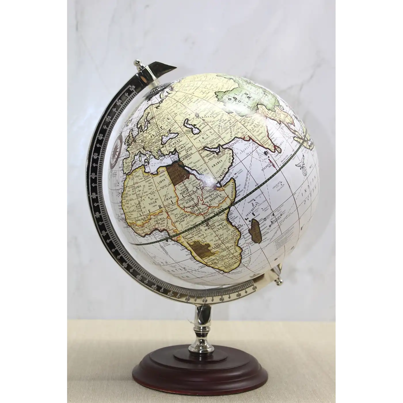 Dekoratif Masaüstü Dünya Küre - Model 15