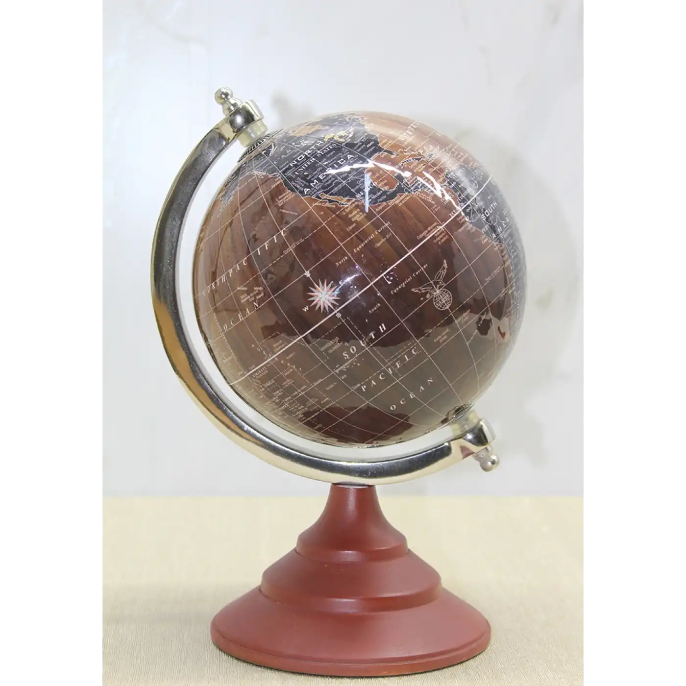 Dekoratif Masaüstü Dünya Küre - Model 3