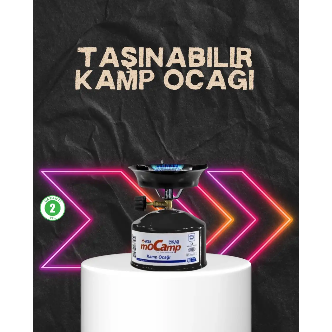 Doğa, Piknik ve Acil Durum İçin Kamp Ocağı Seti