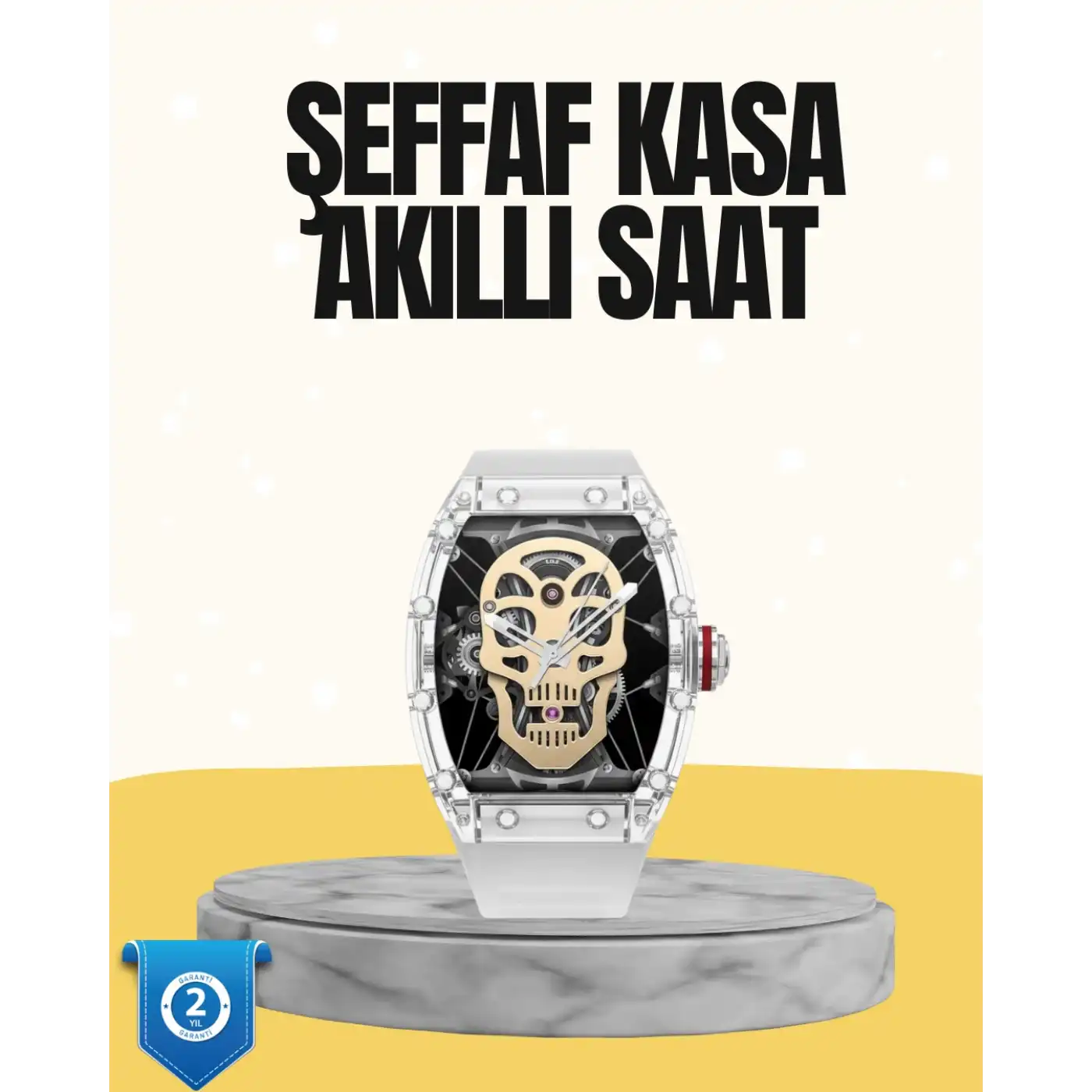 Dokunmatik Akıllı Saat Sesli Asistan ve GPS Özellikli