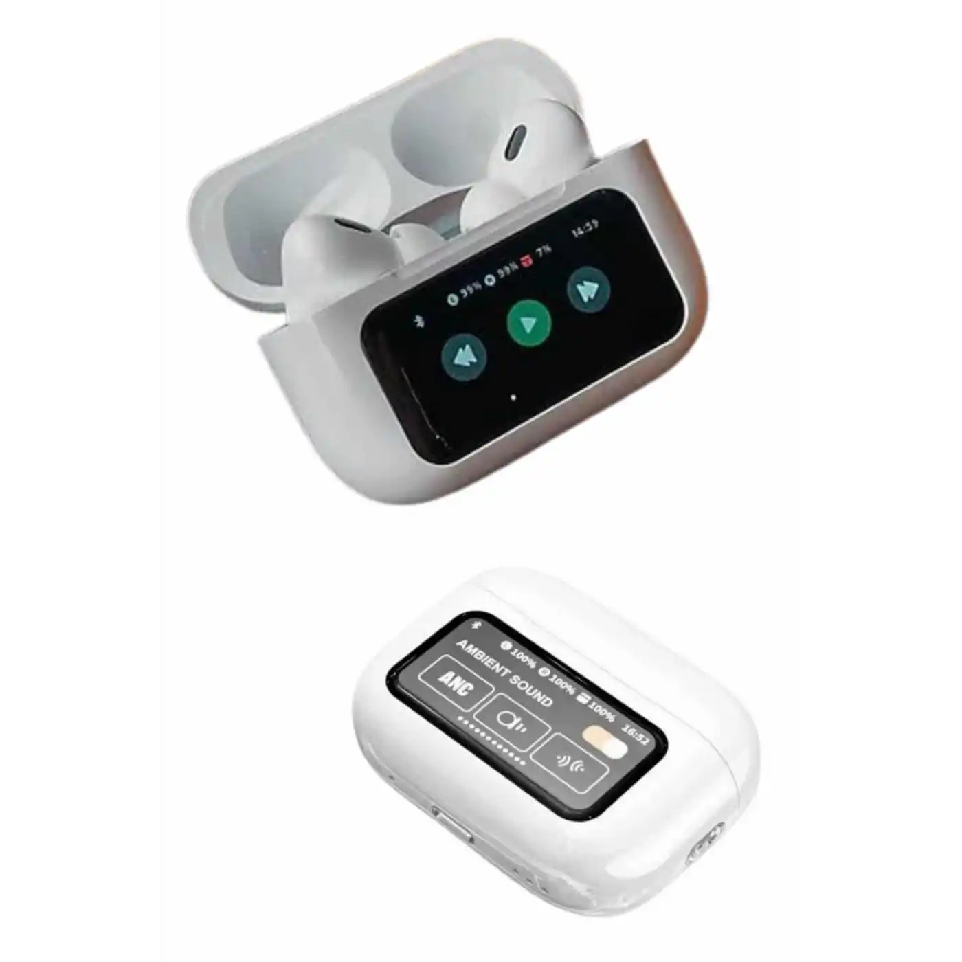Dokunmatik Ekranlı Bluetooth Kulaklık TWS İOS Android Tüm Telefonlara Uyumlu Kulaklık