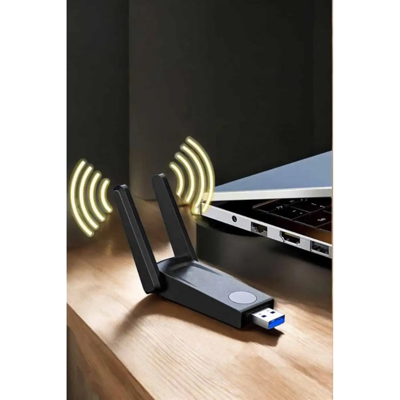 Dual Band Wifi Alıcı Adaptör USB 3.0 Destekli